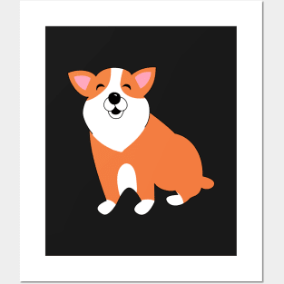 Cute Corgi Posters and Art